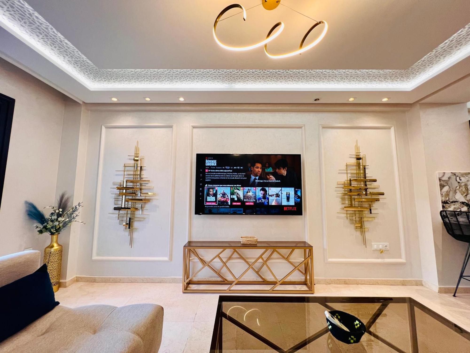 E-Appartement De Luxe Centre Gueliz Piscine Parking Fibre Netflix มาร์ราเกช ภายนอก รูปภาพ